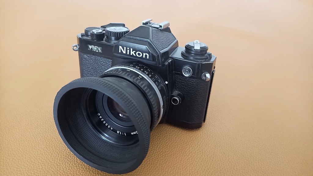 photo de mon vieil appareil Nikon FM2